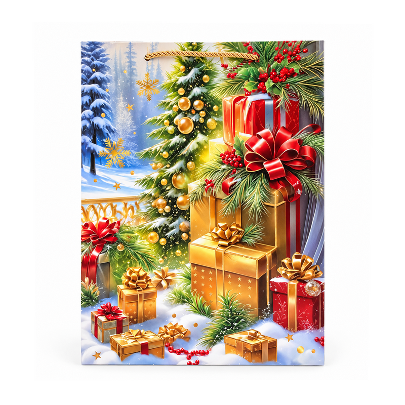 Bolsa De Regalo Navideña Grande-Sdld-536C