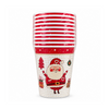 Vasos Desechables Navideños-Ga-8001