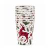 Vasos Desechables Navideños-Ga-8001