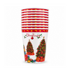 Vasos Desechables Navideños-Ga-8001