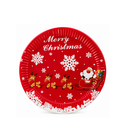 Platos Desechables Navideños-Ga-8101-1