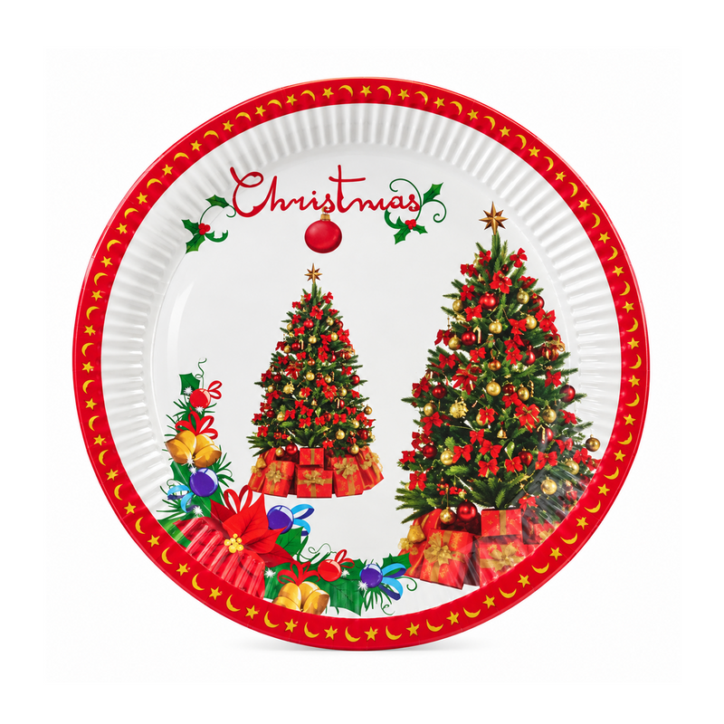 Platos Desechables Navideños-Ga-8101-9