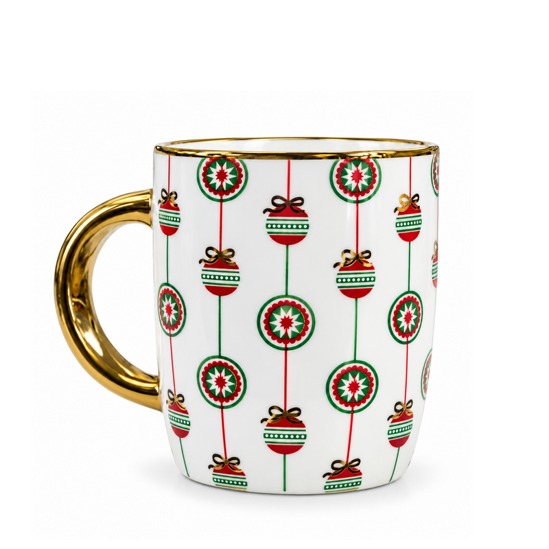 Taza De Ceramica Navideña-Ga-1007B