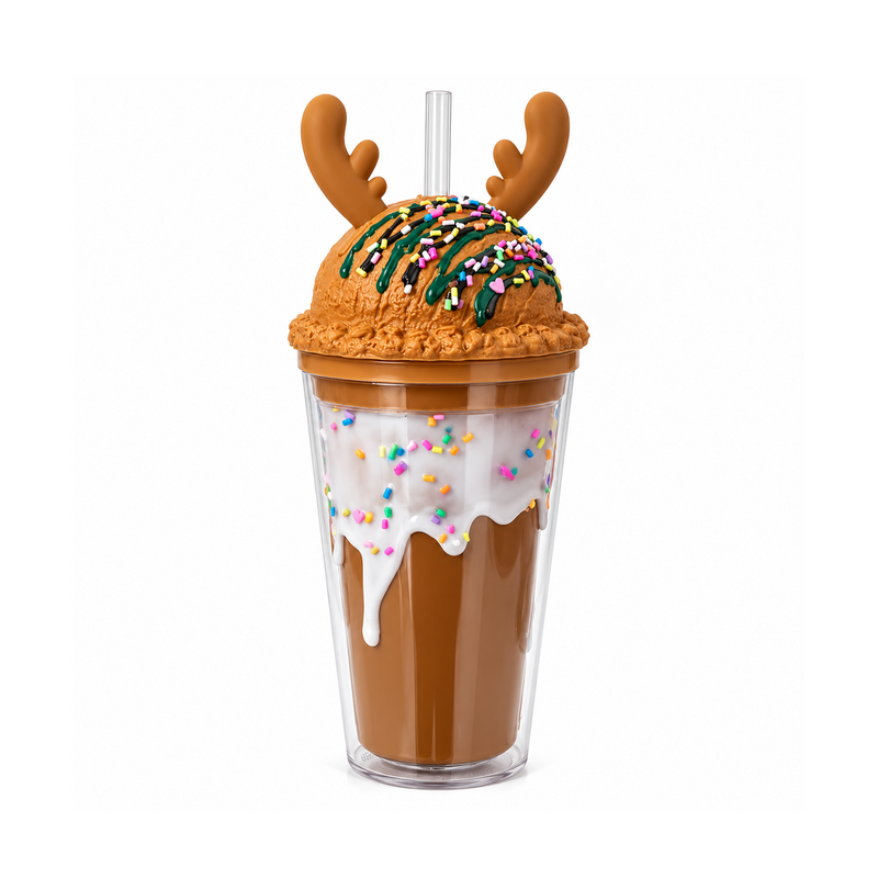 Vaso Con Tapa De Plastico-Ga-0700B-1