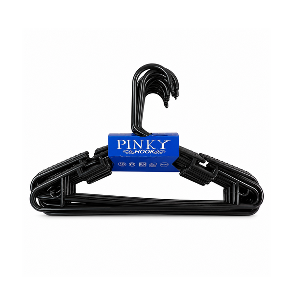 Gancho Para Ropa Negro Pinky-M12212