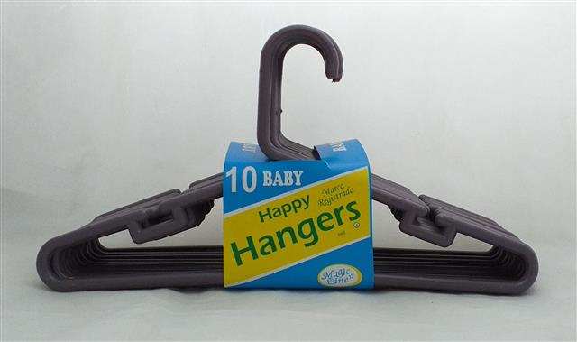 GANCHO PARA ROPA BEBE PLASTIRAM