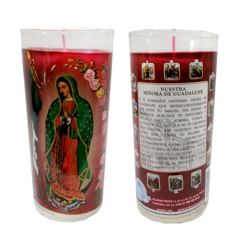Veladora de Nuestra Señora de Guadalupe