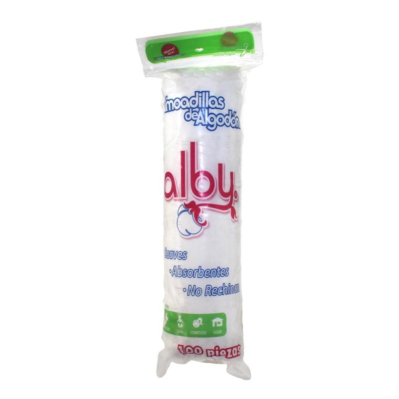 Almohadillas Faciales Alby con 100