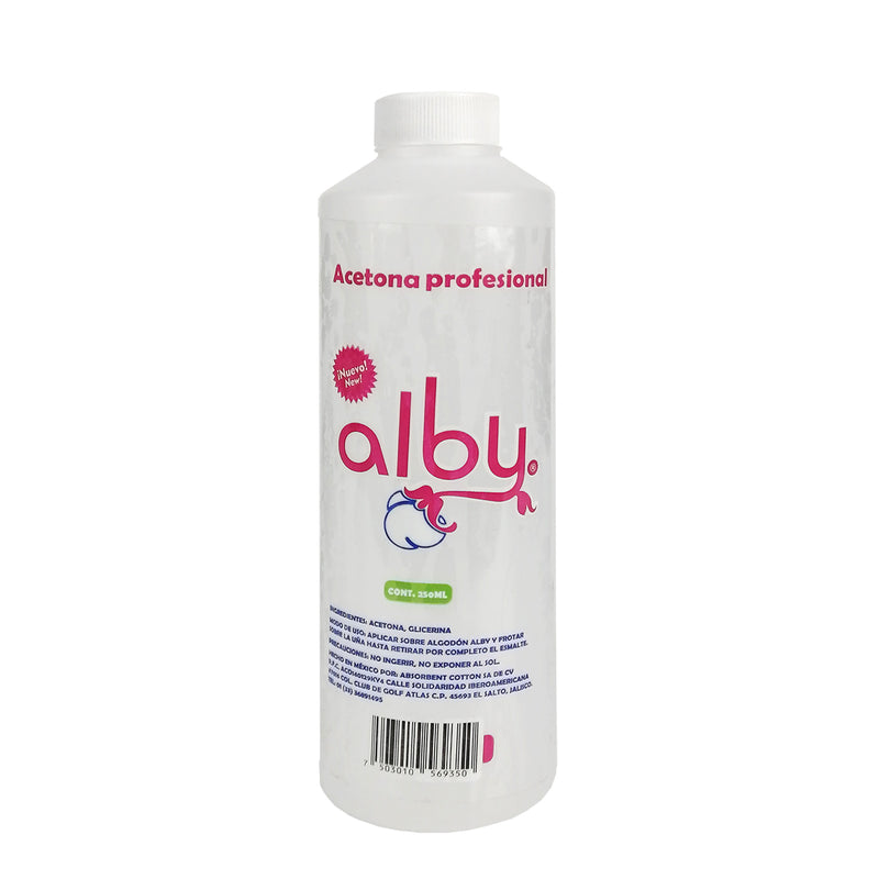 Acetona Pura con Glicerina 250 ml.