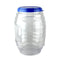 Barril con tapa y válvula 11 lt. pvc