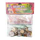 Billete con Monedas