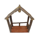 Casita Chica Tronco Pino Nacimiento Navideño
