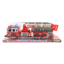 Camión de bombero a fricción.
