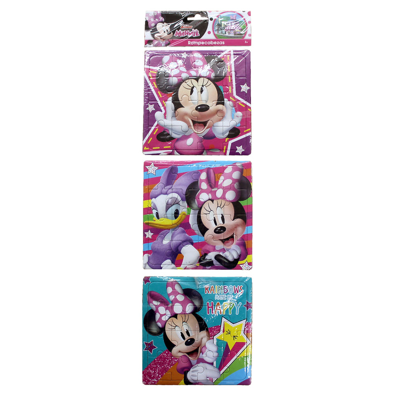 Rompecabezas 3piezas Minnie