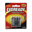 Batería Eveready AAA 4 pzs.