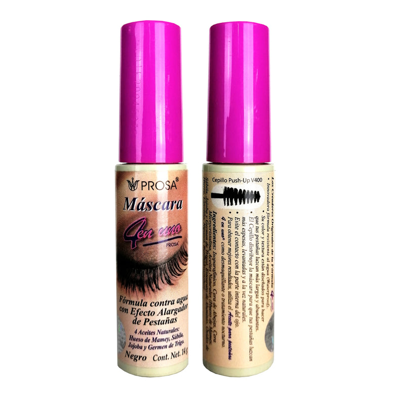 Rímel Negro 4 en 1