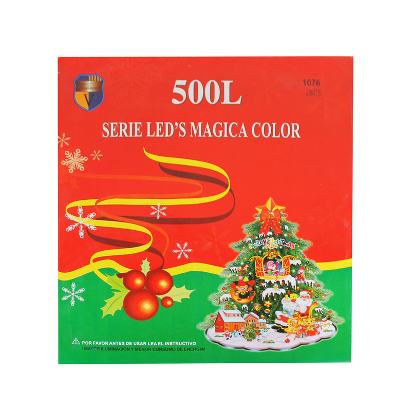 Serie 500 de luz led a color 25 mts.