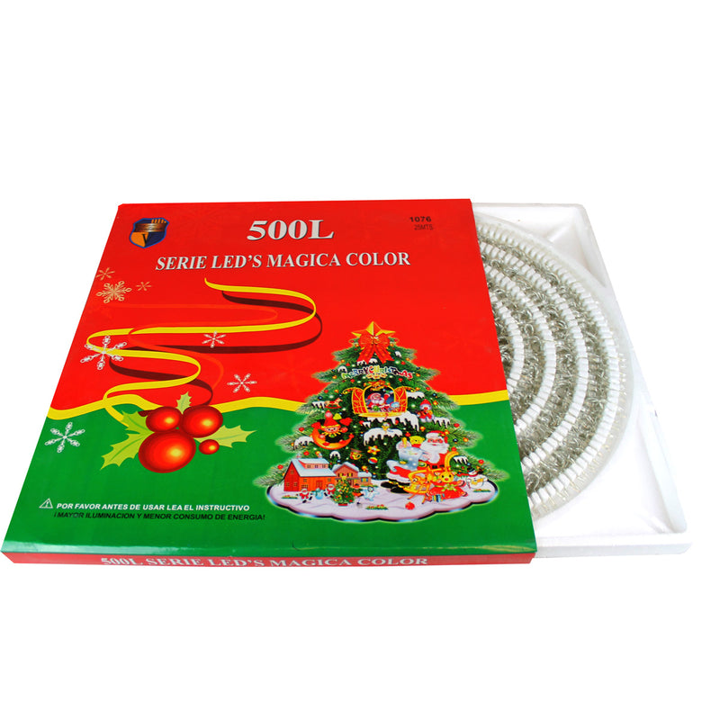 Serie 500 de luz led a color 25 mts.