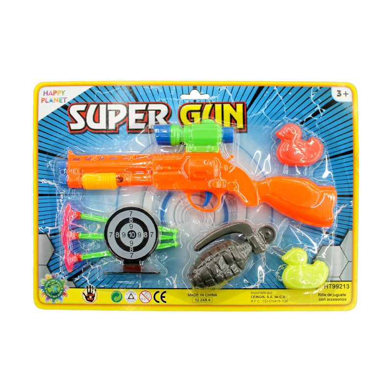 Pistola con Accesorios
