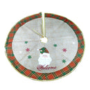 Pie de árbol navideño Welcome