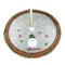 Pie de árbol navideño Welcome