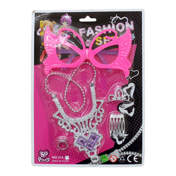 Antifaz y Collar con Accesorios
