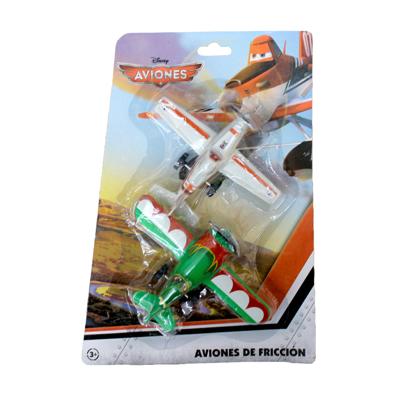 Avión de Fricción 2 piezas.