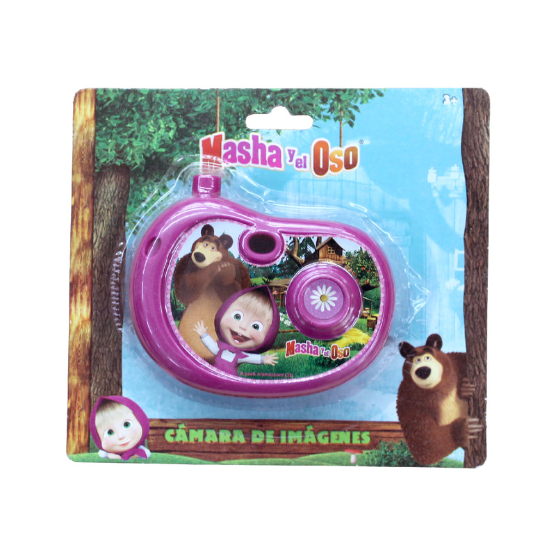 Cámara con Imágenes Masha y El Oso
