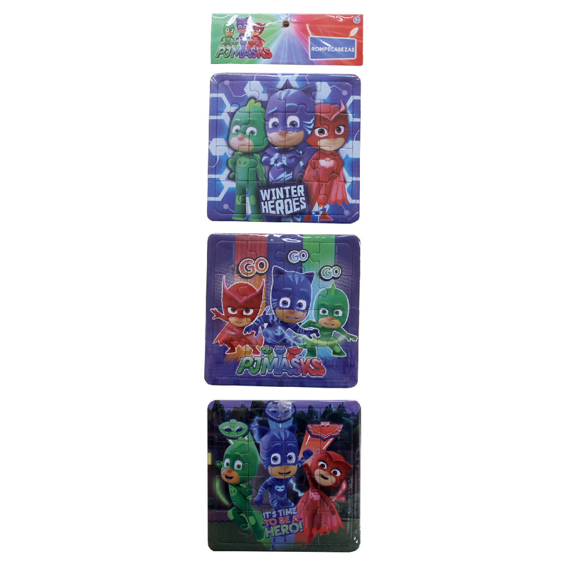 Rompecabezas 3piezas PJ Mask