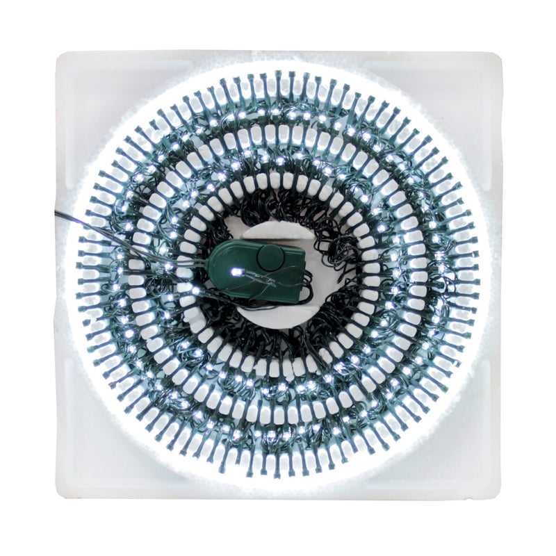 Serie 200 de luz led blanca 60 cm x 8 mts