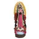Virgen de Guadalupe con Rosas 75 cm