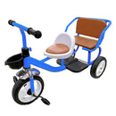 Triciclo Doble Azul