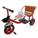 Triciclo Doble Rojo