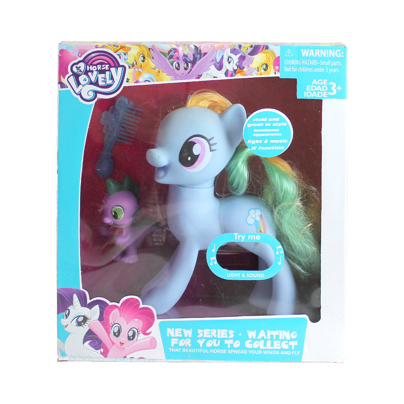 Set de Pony con accesorios Luz y Música