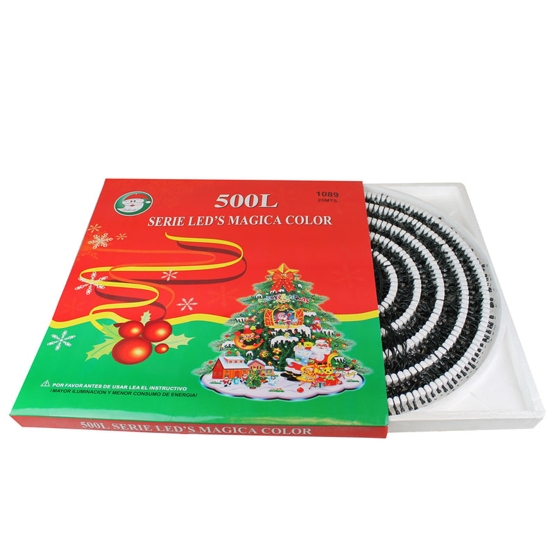 Serie 500 de luz led a Color 25 mts.