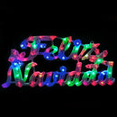 Figura Luminosa Feliz Navidad