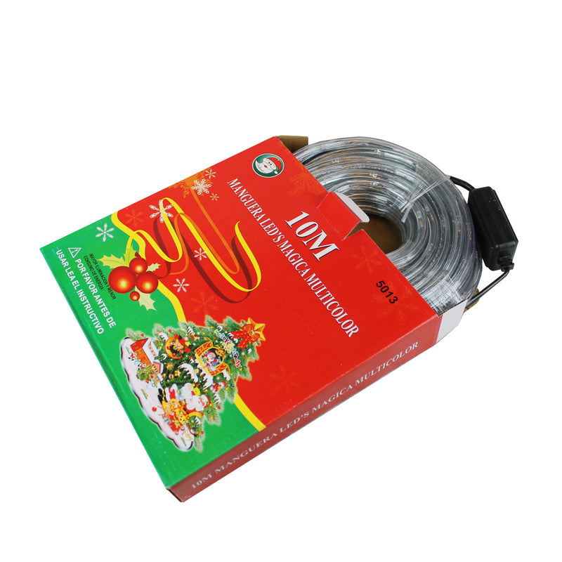 Manguera de luz led de Multicolor 10 mts.