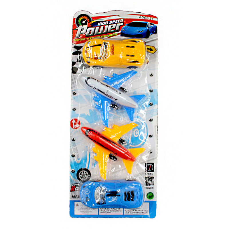 Carritos y Aviones de Fricción