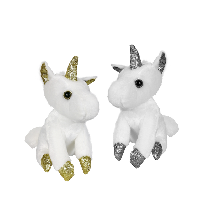 Unicornio de Peluche 21 cm.