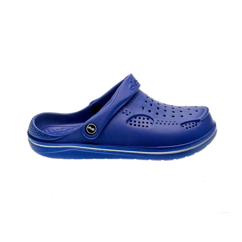 Sandalia para Caballero Fushen Azul Marino tipo Crocs