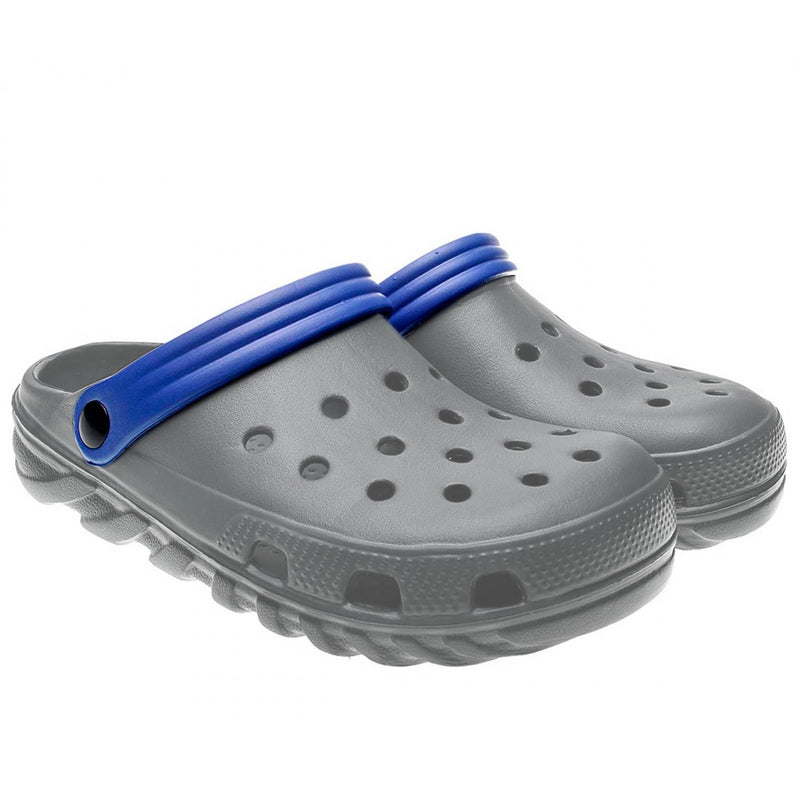 Sandalia Juvenil Gris tipo Crocs