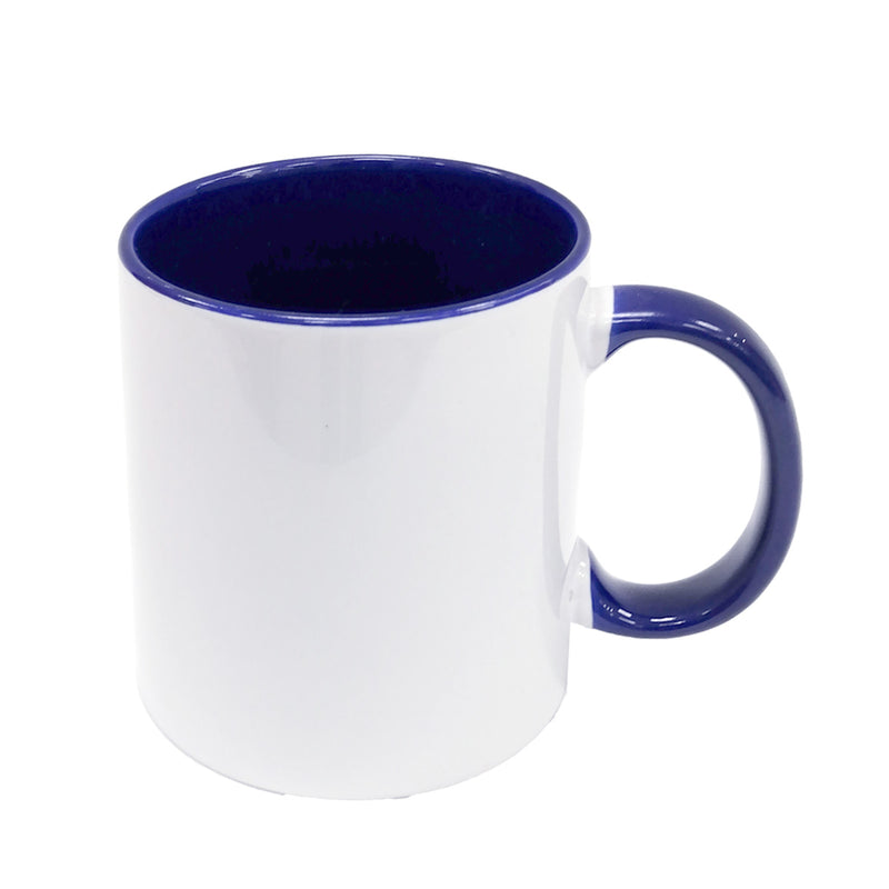 Taza Cerámica Azul Cobalto