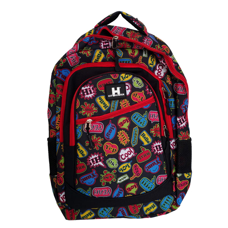 Mochila Juvenil con Estampados Diferentes