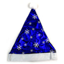 Gorro Navideño Estampado Metálico
