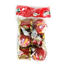 Esferas y Tambor Navideño 5 cm 6 piezas