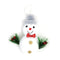 Adorno Navideño Mono de Nieve para Arbolito
