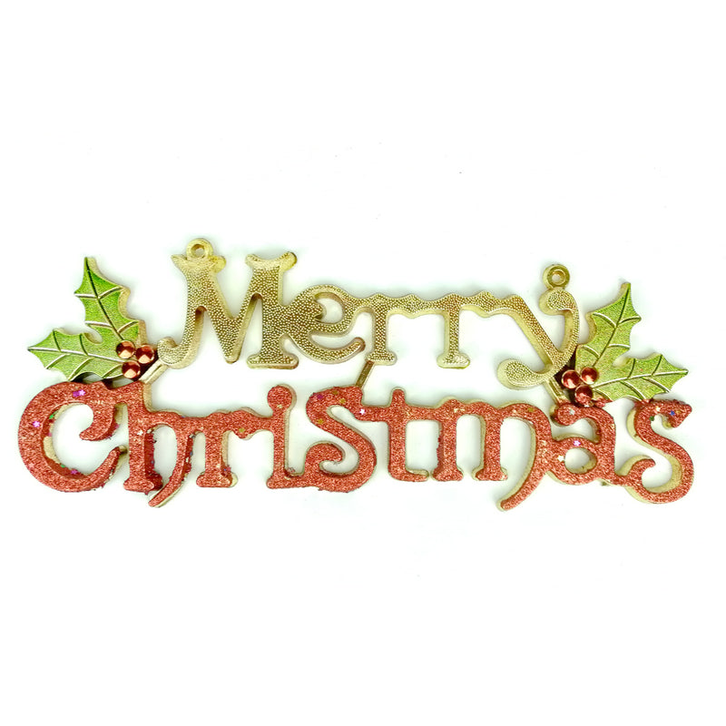 Adorno Colgante Letras Merry Christmas