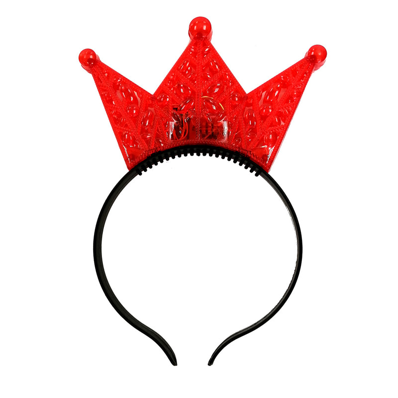 Diadema de Corona con Luz Varios Colores