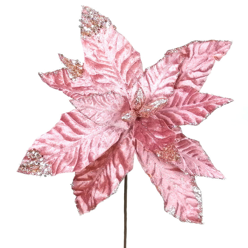 Flor Navideña Varios Colores