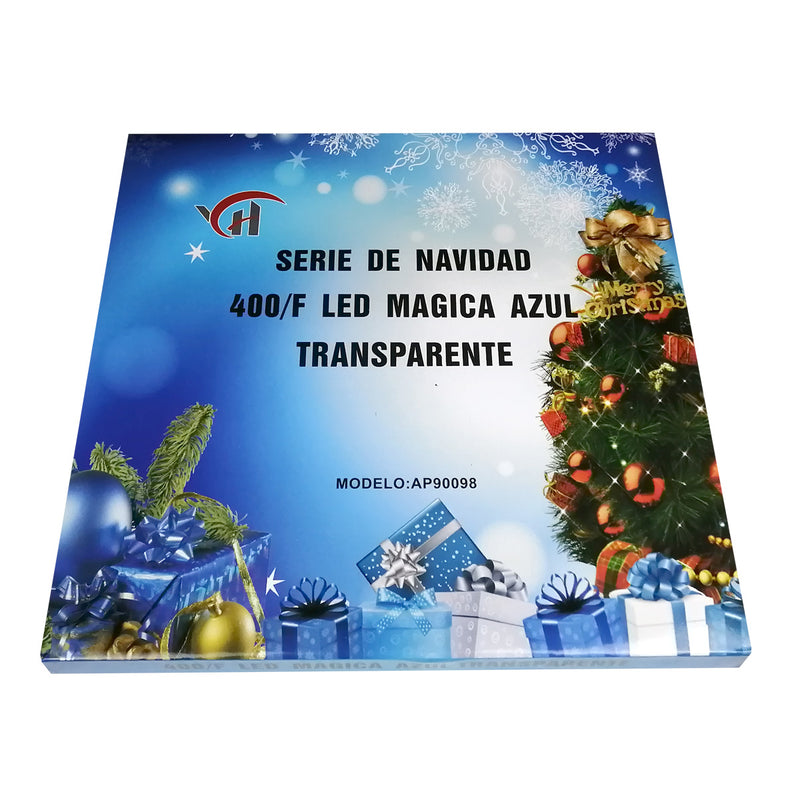 Serie Navideña de 400 Luces Led Azul